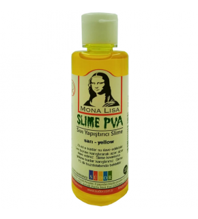 Mona Lisa Sıvı Yapıştırıcı Slime 70 ML Sarı SL01-2 (1 Adet)