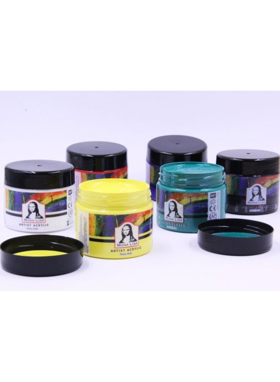 Mona Lisa Akrilik Boya  6 Ana Renk 125 ML
