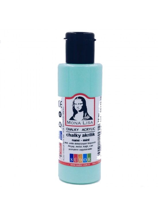 Mona Lisa Akrilik Boya Chalky 70 ML Nane SD170-08 (1 Adet)