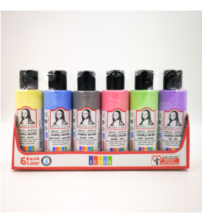 Mona Lisa Akrilik Boya Şişe 6 LI 70 ML SD1006