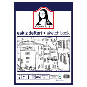 Mona Lisa Eskiz Defteri 50 YP 120 GR A4 BN05-4