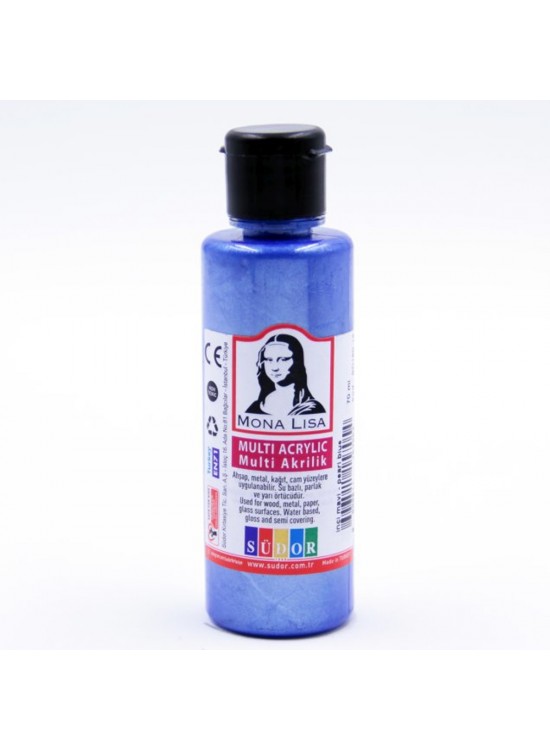 Mona Lisa Multi Akrilik 70 ML İnci Mavi SD160-15 (1 Adet)