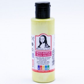 Mona Lisa Multi Akrilik 70 ML İnci Sarı SD160-11 (1 Adet)