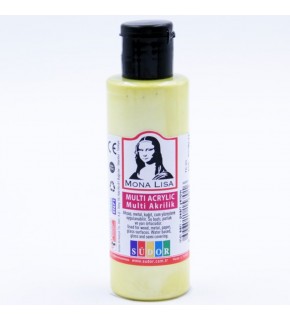 Mona Lisa Multi Akrilik 70 ML İnci Sarı SD160-11 (1 Adet)