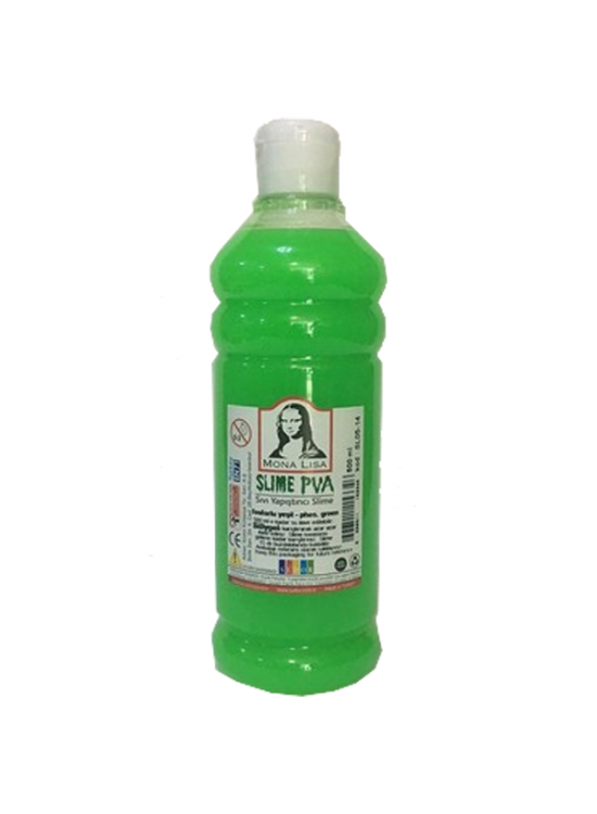 Mona Lisa Sıvı Yapıştırıcı Slime 500 ML Fosforlu Yeşil SL05-14