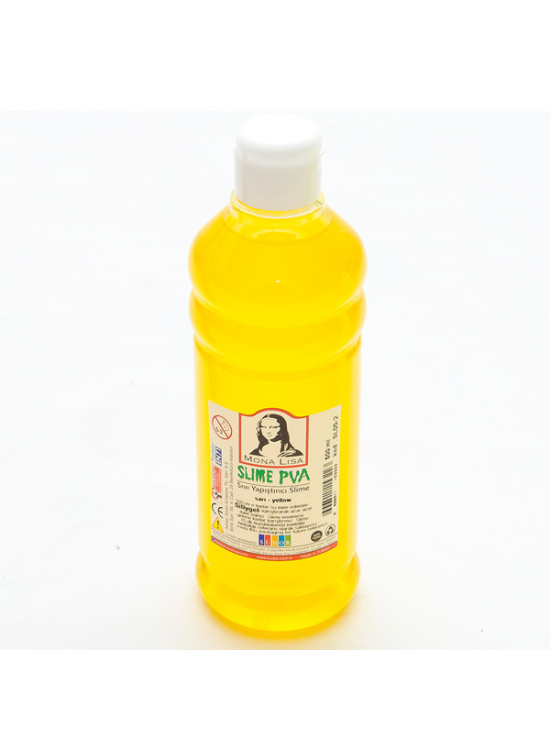 Mona Lisa Sıvı Yapıştırıcı Slime 500 ML Sarı SL05-2