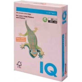 Mondi IQ Color Renkli Fotokopi Kağıdı A4 80 GR 500 LÜ Gül