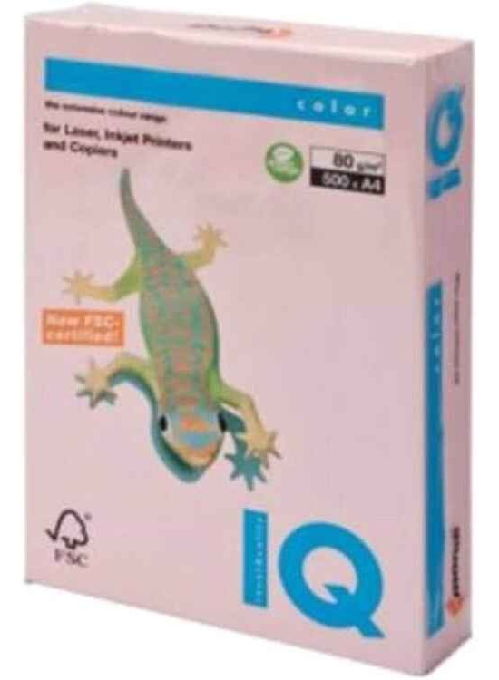Mondi IQ Color Renkli Fotokopi Kağıdı A4 80 GR 500 LÜ Gül Mondi IQ Color Renkli Fotokopi Kağıdı A4 80 GR 500 LÜ Gül
