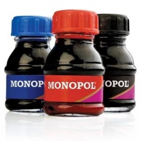 Monopol Çini Mürekkebi Cam Şişede Mavi 1103 (1 Adet)