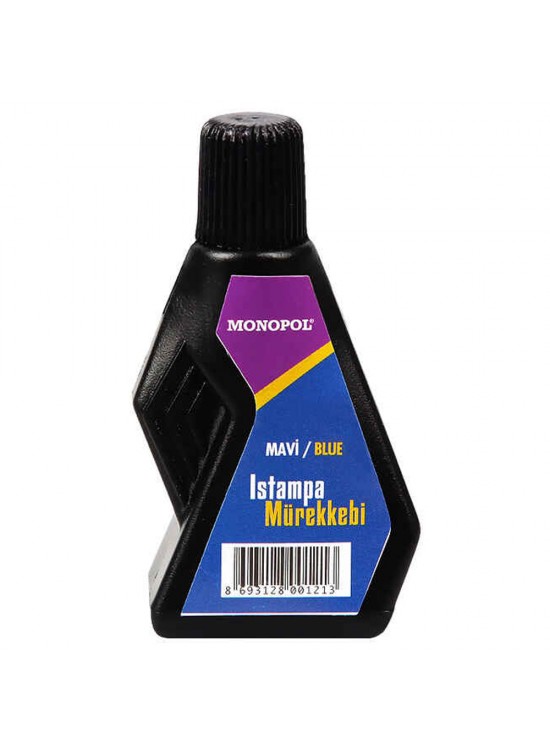 Monopol Istampa Mürekkebi 30 ML Mavi 1121 (1 Adet)