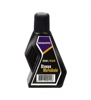 Monopol Istampa Mürekkebi 30 ML Siyah 1120 (1 Adet)