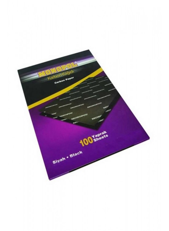 Monopol Karbon Kağıdı 50X70 Siyah 3118 Monopol Karbon Kağıdı 50X70 Siyah 3118