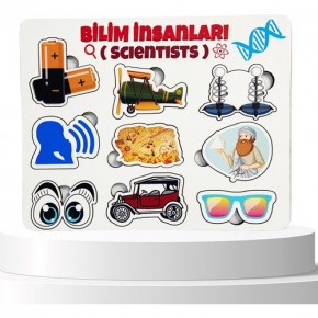 Moon Beavers Bilim İnsanları - 2 Ahşap Eğitici Oyun