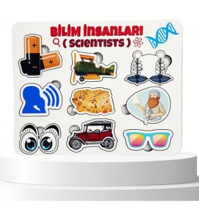 Moon Beavers Bilim İnsanları - 2 Ahşap Eğitici Oyun
