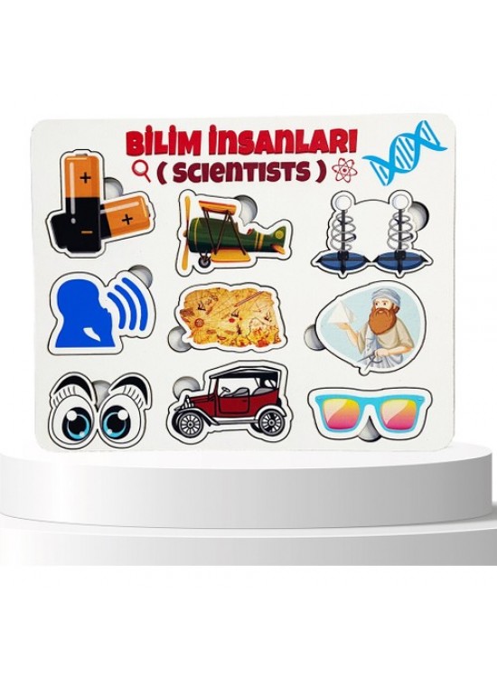 Moon Beavers Bilim İnsanları - 2 Ahşap Eğitici Oyun