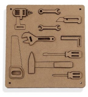 Moon Beavers Boyanabilir Tamir Seti Ahşap Eğitici Oyun