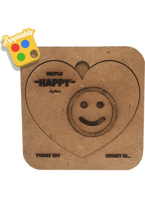 Moon Beavers Emojiler Ahşap Eğitici Oyun