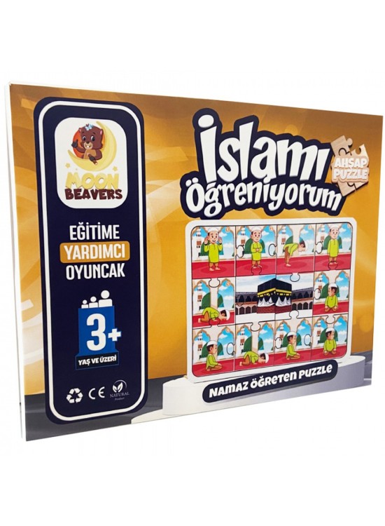 Moon Beavers İslamı Öğreniyorum Puzzle Serisi - 2 Kız Namaz Moon Beavers İslamı Öğreniyorum Puzzle Serisi - 2 Kız Namaz