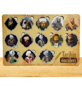 Moon Beavers Tarihin Öncüleri Ahşap Eğitici Oyun