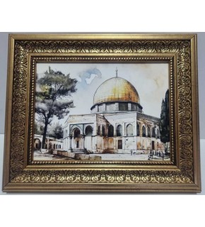 Moon Beavers Tablo 29x35 Mescid-i Aksa (uv)