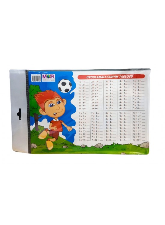 Mor A4 Uygulamalı Çarpım Tablosu (1 Adet)