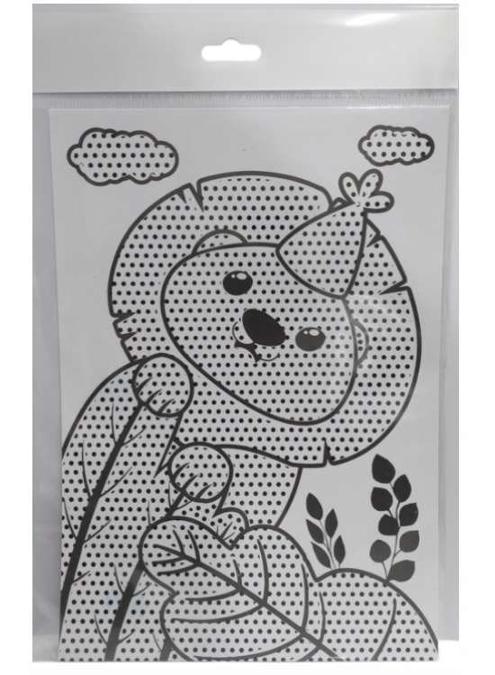 Mor Gizli Renkler Su Boyama