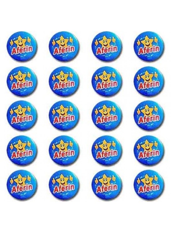 Mor Rozet Aferin (1 Adet)