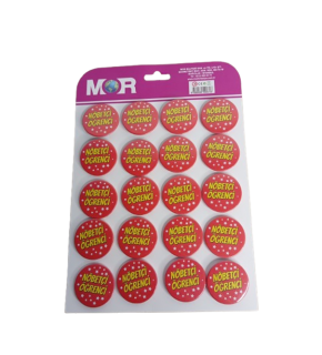 Mor Rozet Nöbetçi Öğrenci (1 Adet)