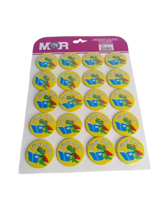 Mor Rozet Süper Ödev (1 Adet) Mor Rozet Süper Ödev (1 Adet)