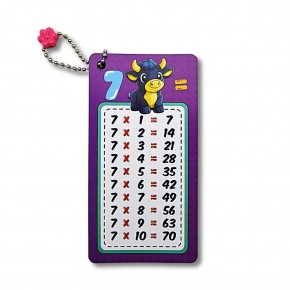 Mor Zincirli Çarpım Tablosu Büyük (1 Adet)