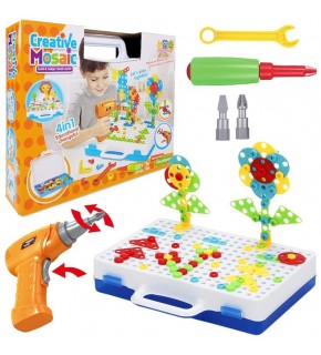 Mosaıc Eğitici Puzzle Matkaplı No.608