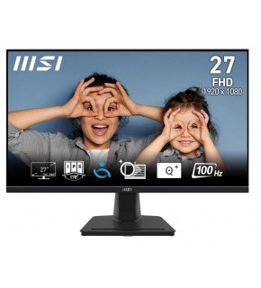 Msi 27" Pro MP275 Kurumsal Monitör Flat FHD IPS 100Hz 1ms Anti-Glare Siyah Monitör