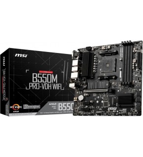 Msi B550M PRO-VDH WiFi 4400mhz(OC) M.2 AM4 mATX Anakart