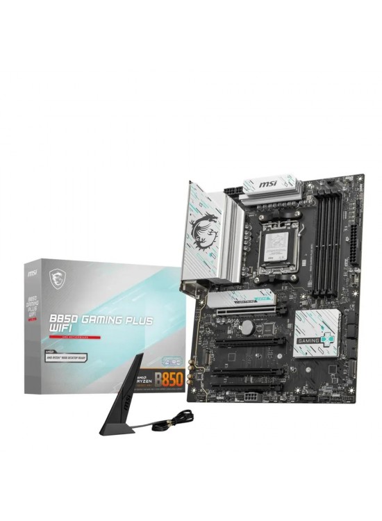Msı B850 GAMING PLUS WiFi DDR5 8200MHz (OC) DP 3xM.2 DP USB 10Gbs 5G LAN WiFi 7 ATX AM5 Anakart Msı B850 GAMING PLUS WiFi DDR5 8200MHz (OC) DP 3xM.2 DP USB 10Gbs 5G LAN WiFi 7 ATX AM5 Anakart