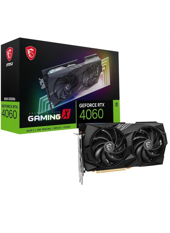 Msi GeForce RTX4060 Gaming X 8GB GDDR6 128 Bit DLSS 3 Ekran Kartı