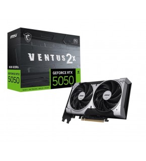 Msı GeForce RTX5050 Ventus 2X OC 8G 8GB GDDR6 128 Bit DLSS 4 Ekran Kartı