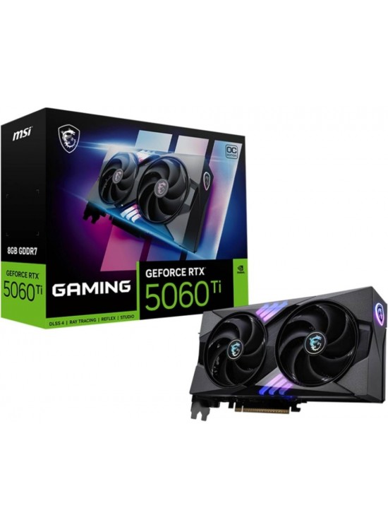 Msi GeForce RTX5060TI 8G GAMING OC RTX5060TI 8GB GDDR7 128B DX12 (3XDP 1XHDMI) Ekran Kartı Msi GeForce RTX5060TI 8G GAMING OC RTX5060TI 8GB GDDR7 128B DX12 (3XDP 1XHDMI) Ekran Kartı