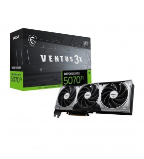 Msi GeForce RTX5070TI 16G VENTUS 3X OC 16GB GDDR7 256 Bit DLSS 4 Ekran Kartı