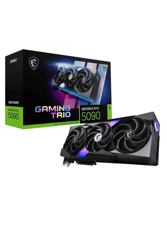 Msı GeForce RTX5090 32G GAMING TRIO OC 32GB GDDR7 512 Bit DLSS 4 Ekran Kartı Msı GeForce RTX5090 32G GAMING TRIO OC 32GB GDDR7 512 Bit DLSS 4 Ekran Kartı