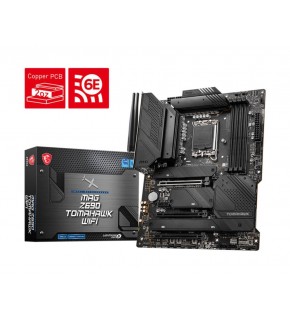 Msi Mag Z690 Tomahawk Wifi Soket 1700 DDR5 6400(Oc) Pcı-E Gen 5 M.2 Wi-Fi6 Atx Anakart