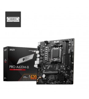Msı Pro A620M-B AMD A620 AM5 Soket DDR5 6800(OC)MHz mATX Anakart