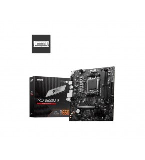 Msı Pro B650M-B 6800mhz(OC) RGB M.2 AM5 DDR5 mATX Anakart