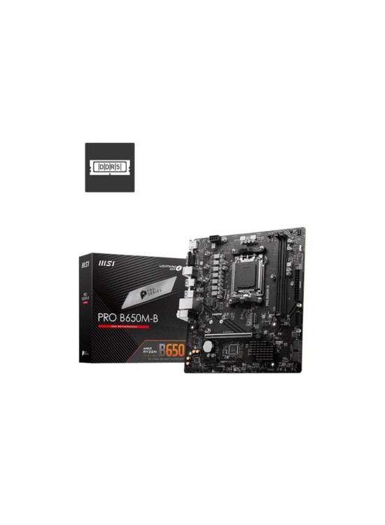 Msı Pro B650M-B 6800mhz(OC) RGB M.2 AM5 DDR5 mATX Anakart Msı Pro B650M-B 6800mhz(OC) RGB M.2 AM5 DDR5 mATX Anakart