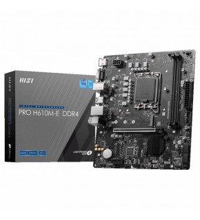 Msı Pro H610M-E 3200MHz DDR4 Soket 1700 M.2 HDMI VGA mATX Anakart