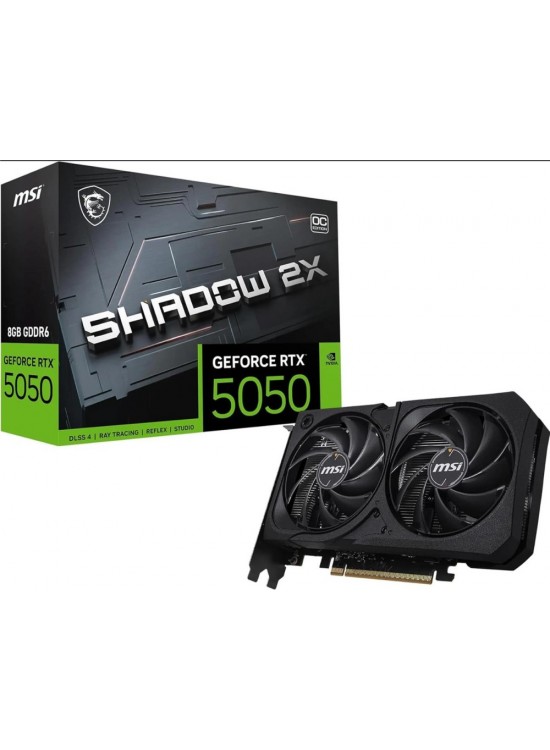 Msi VGA Geforce Rtx 5050 8g Shadow 2x Oc Rtx5050 8gb G Geforce Rtx™ 5050 8 Gb Ekran Kartı
