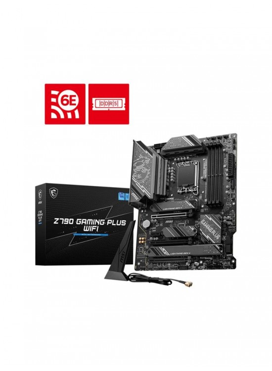 Msi Z790 Gaming Plus Wifi 1700 DDR5 7200MHZ(OC) USB3.2 DP HDMI 1x2.5G LAN WI-FI 6E ATX Anakart Msi Z790 Gaming Plus Wifi 1700 DDR5 7200MHZ(OC) USB3.2 DP HDMI 1x2.5G LAN WI-FI 6E ATX Anakart