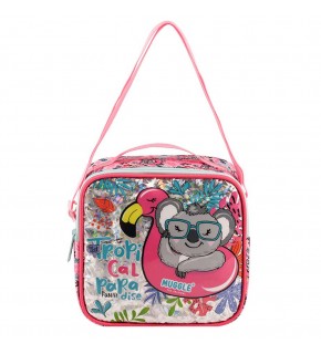 Muggle Beslenme Çantası Tropikal Pradice Pembe Mu-8942