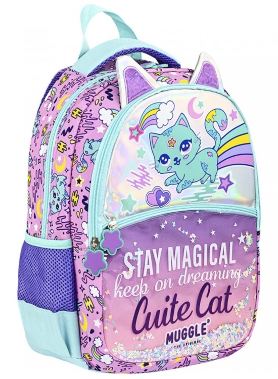 Muggle İlkokul Çantası Sweet Cat Koleksiyonu Mu-9094 Muggle İlkokul Çantası Sweet Cat Koleksiyonu Mu-9094