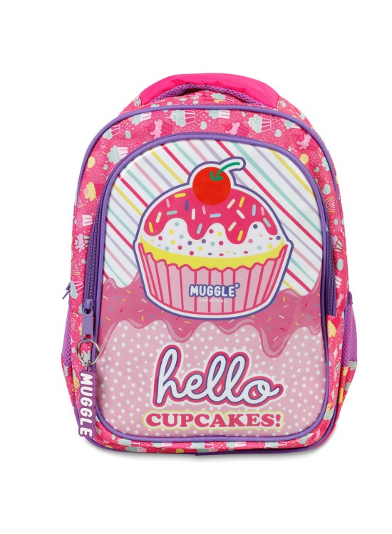 Muggle Okul Çantası Cup Cake Pembe Mu-7051