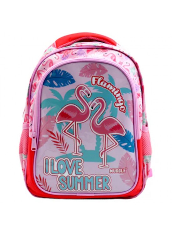 Muggle Okul Çantası Flamingo Rose Mu-7211
